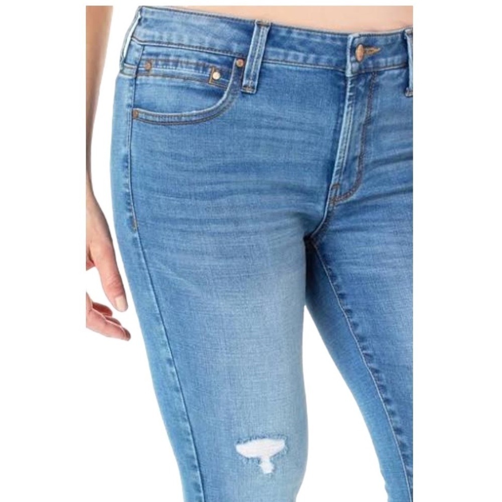 RACHEL ROY-Grace Mid Rise Skinny Ankle Jeans, NEW - Picture 3 of 3